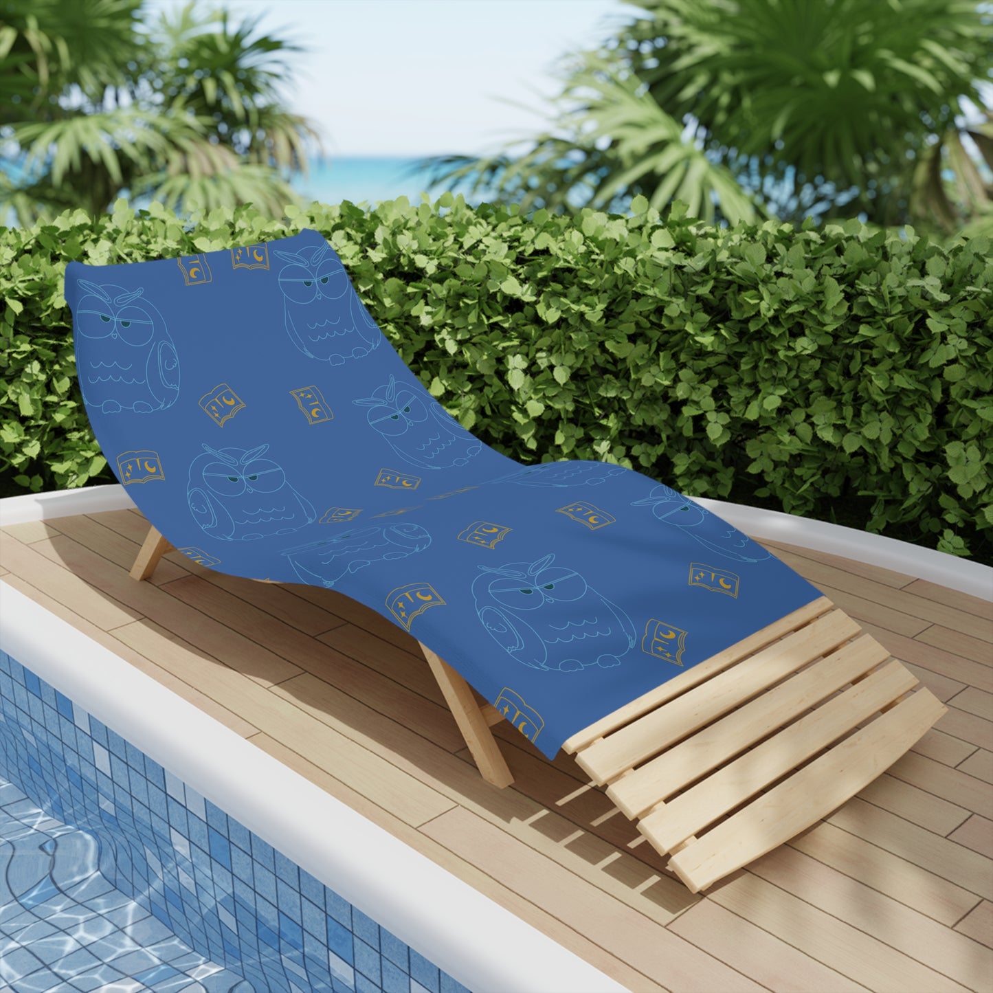 Owl Print Beach Towels, Fun Summer Towels, Kids Beach Gear, Poolside Essentials, Unique Gift for Beach Lovers