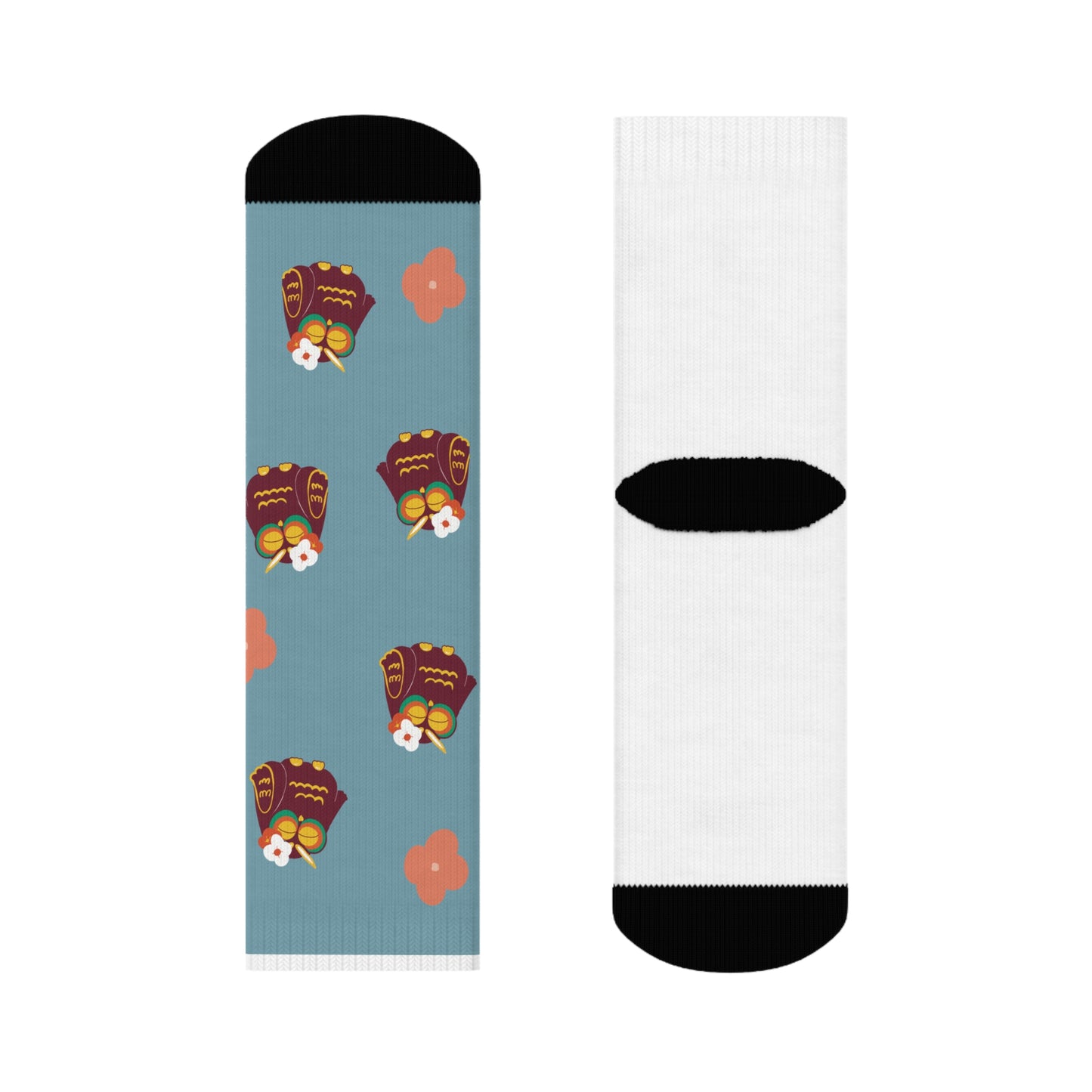 Fun Patterned Crew Socks for Cozy Vibes, Perfect Gift for Friends, Birthday Party Must-Have, Cute Footwear for Home, Quirky Sock Collection