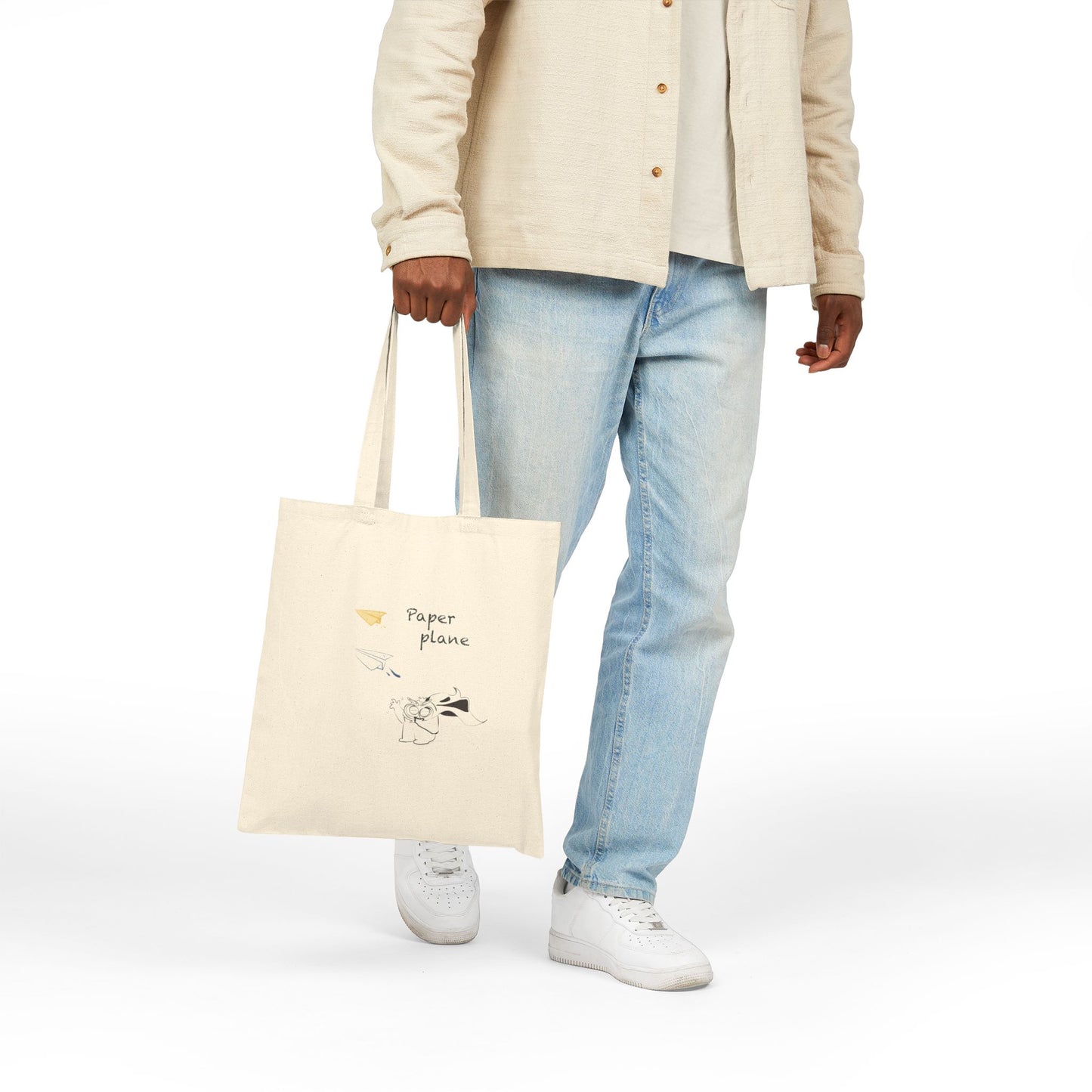 Paper Plane - Tomo illustration Tote