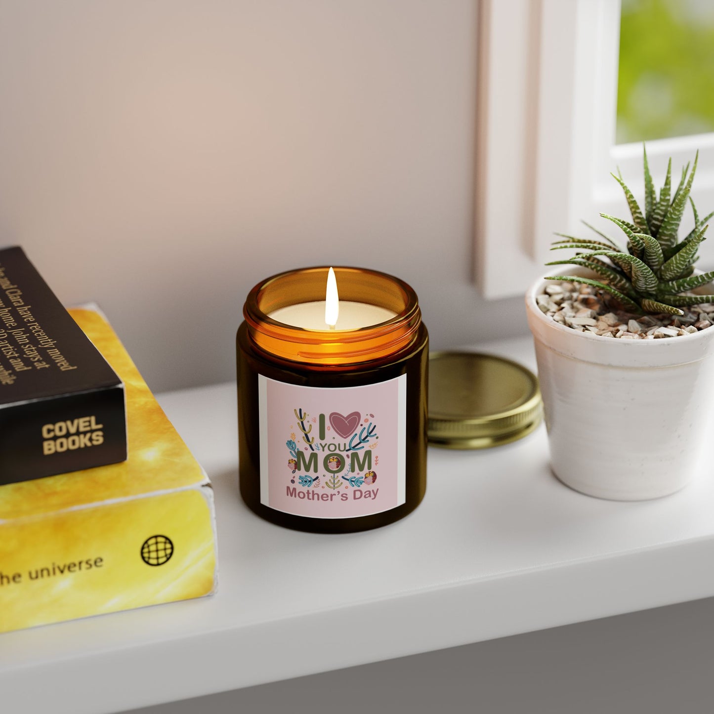 Scented Candle - I ❤️ Mom | Mother's Day Gift