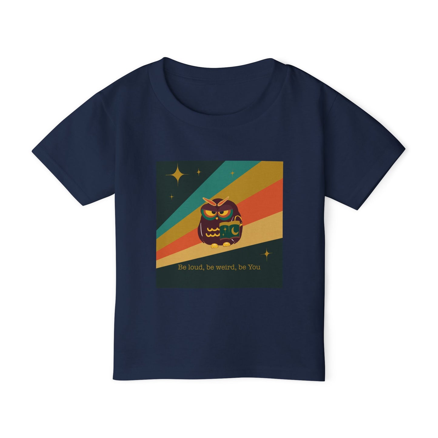 Be Loud, Be Weird Toddler T-Shirt - Fun & Playful Kids Tee