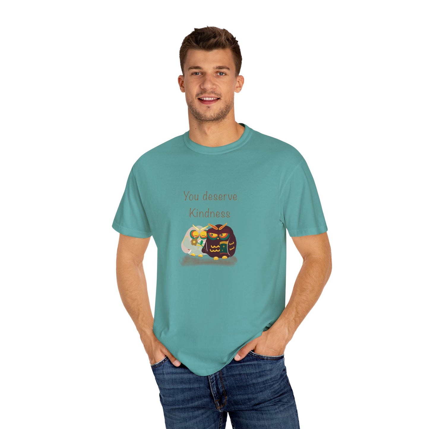 Kindness Quote T-Shirt, Unisex Garment-Dyed Tee, Positive Affirmation Shirt, Gift for Friends, Kindness Apparel, Casual Wear