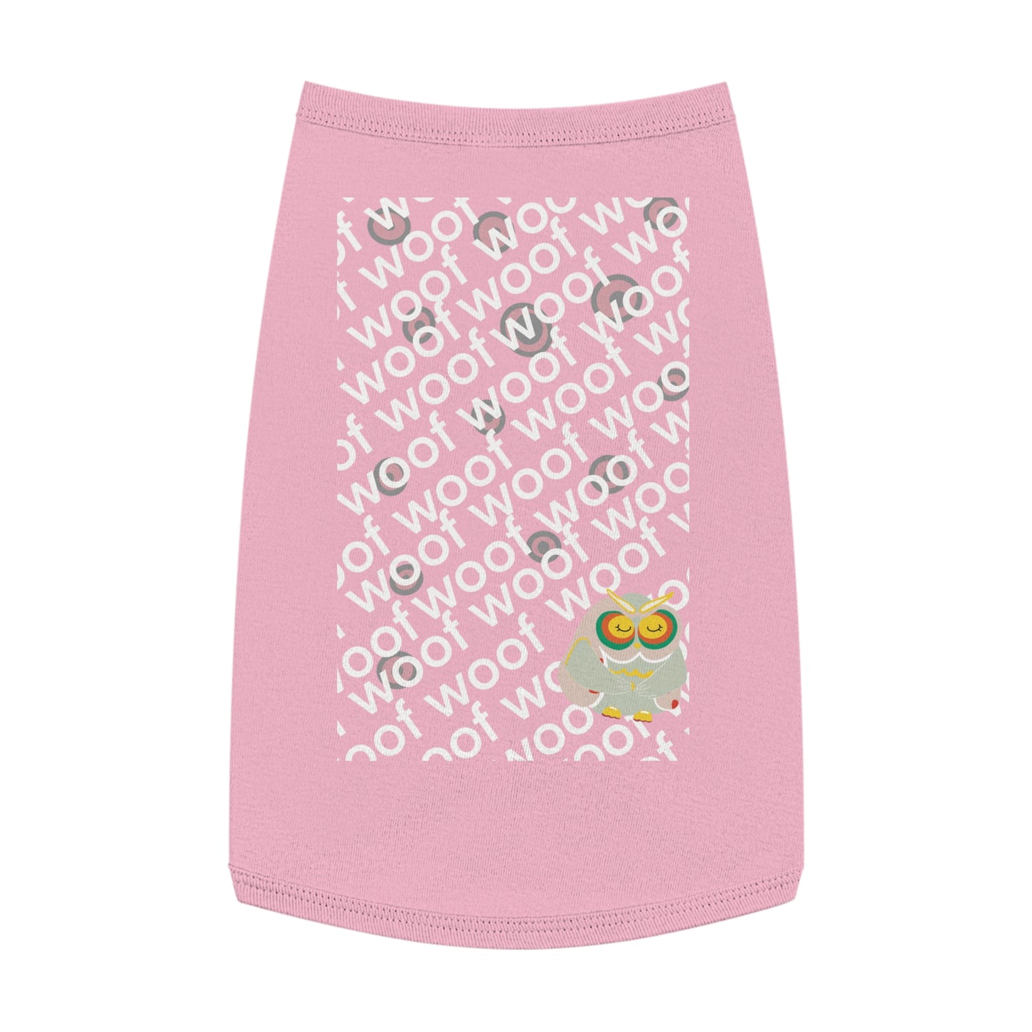 Woof Stylish Pet Tank Top | Cute Dog Apparel, Pet Clothing, Summer Dog Wear, Dog Lovers Gift, Funny Pet Tank