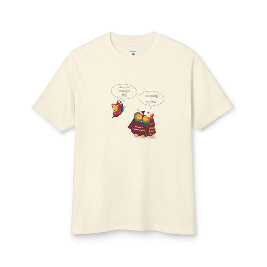 Whimsical Garment-Dyed Tee, Funny Quote T-Shirt, Cute Casual Wear, Gift for Her, Birthday Gift, Comfy Everyday Tee