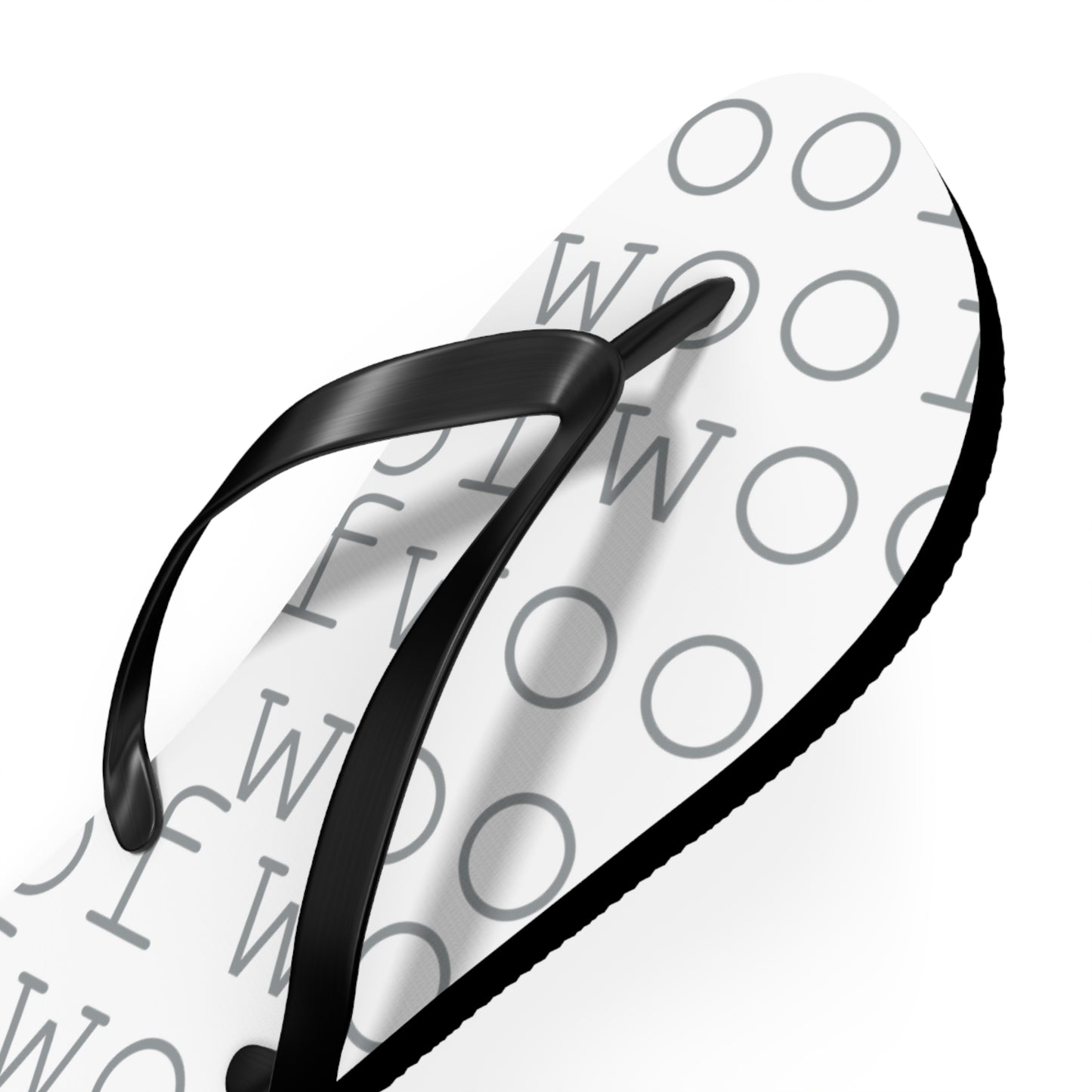 Stylish Flip Flops with 'Woof' Design for Dog Lovers, Summer Beach Footwear, Pet Owner Gifts, Cute Animal Accessories, Dog Mom Sandals