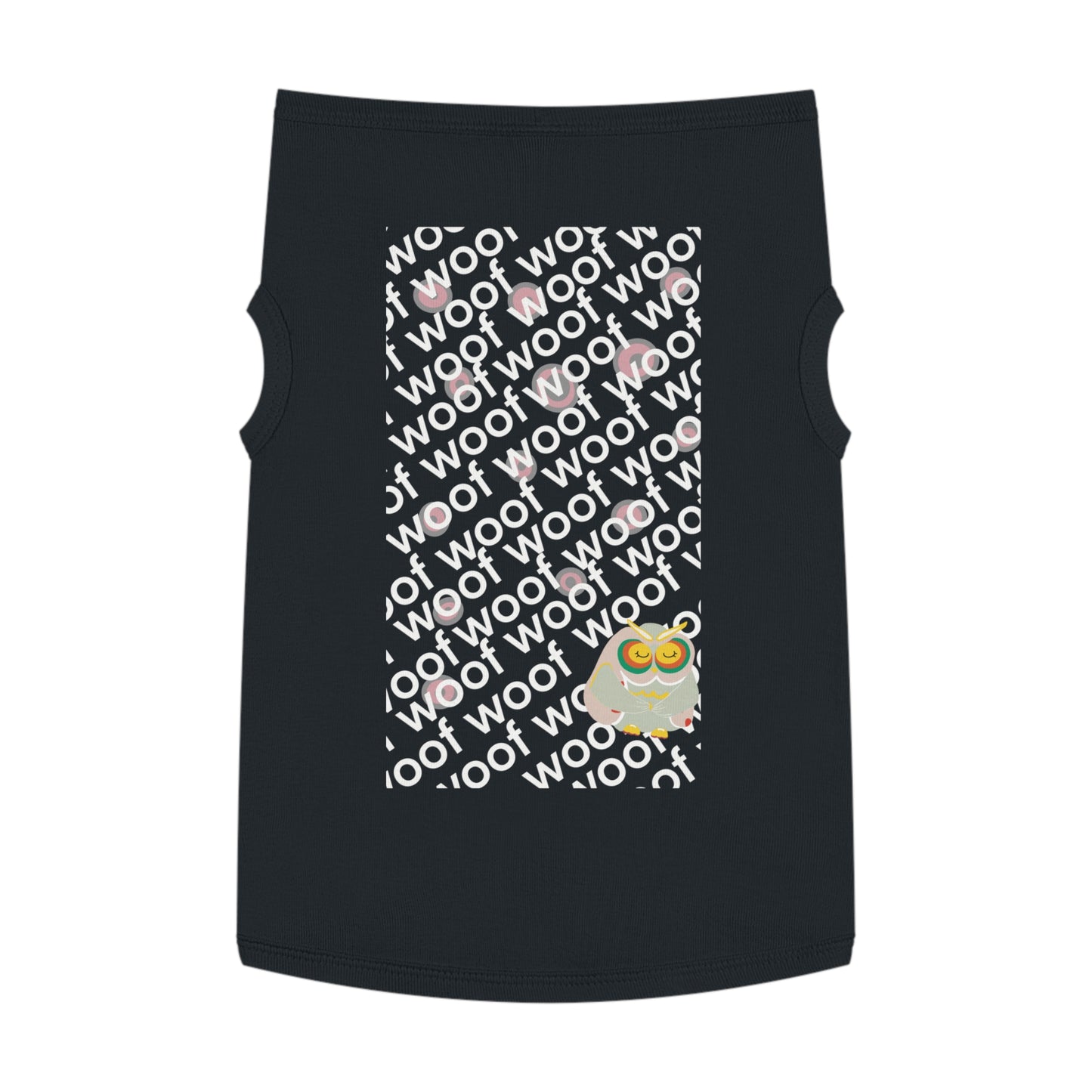 Woof Stylish Pet Tank Top | Cute Dog Apparel, Pet Clothing, Summer Dog Wear, Dog Lovers Gift, Funny Pet Tank