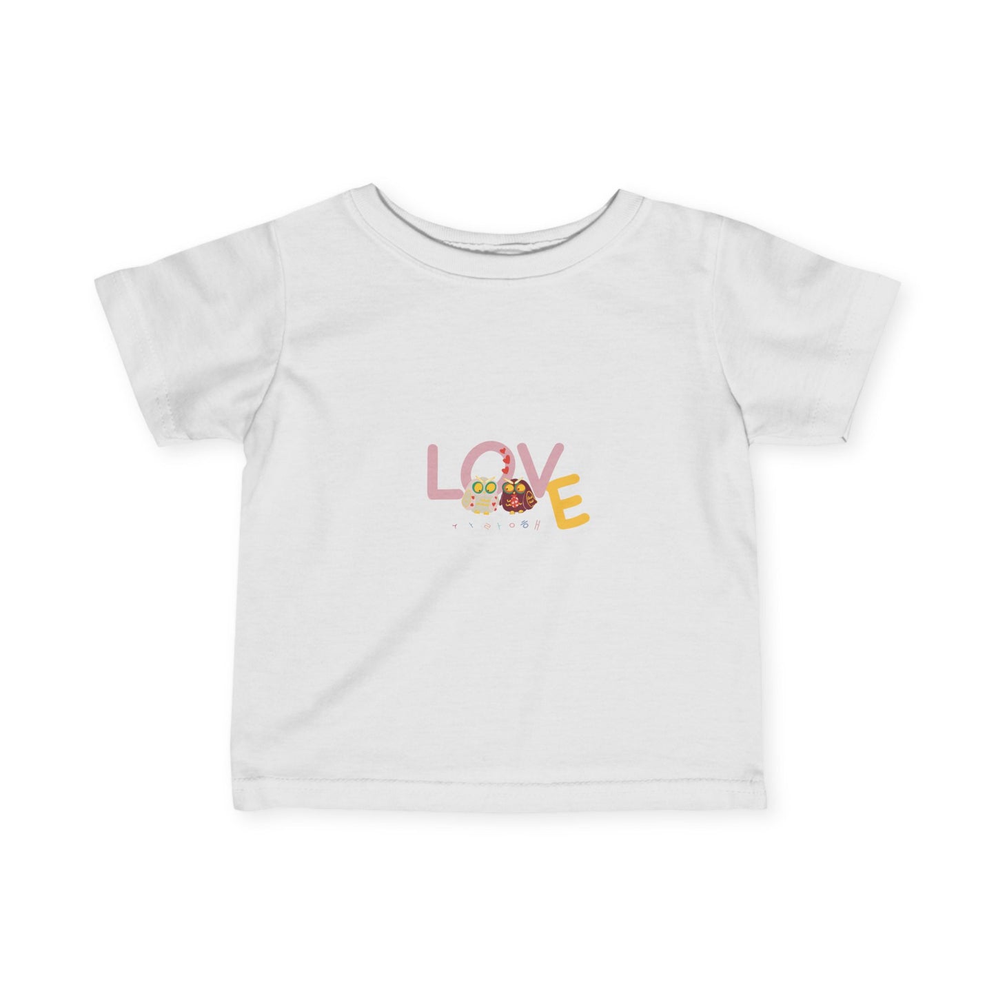 Cute Infant Love Tee - Soft Cotton Baby T-Shirt for Celebrating Family