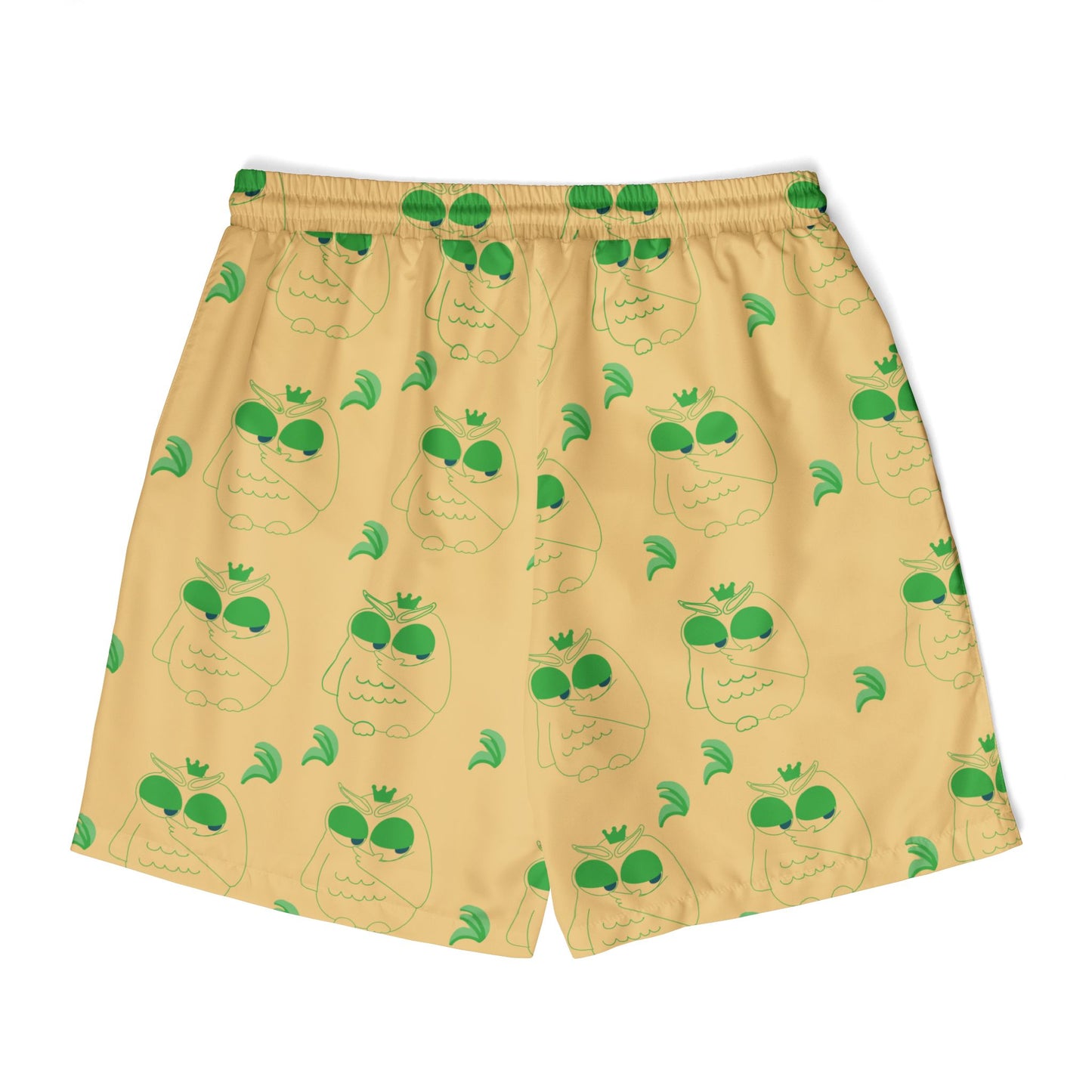 Unisex Poolside Swim Shorts - Fun Animal Print Swimwear, Beachwear, Summer Shorts, Vacation Essentials, Relaxing Getaways