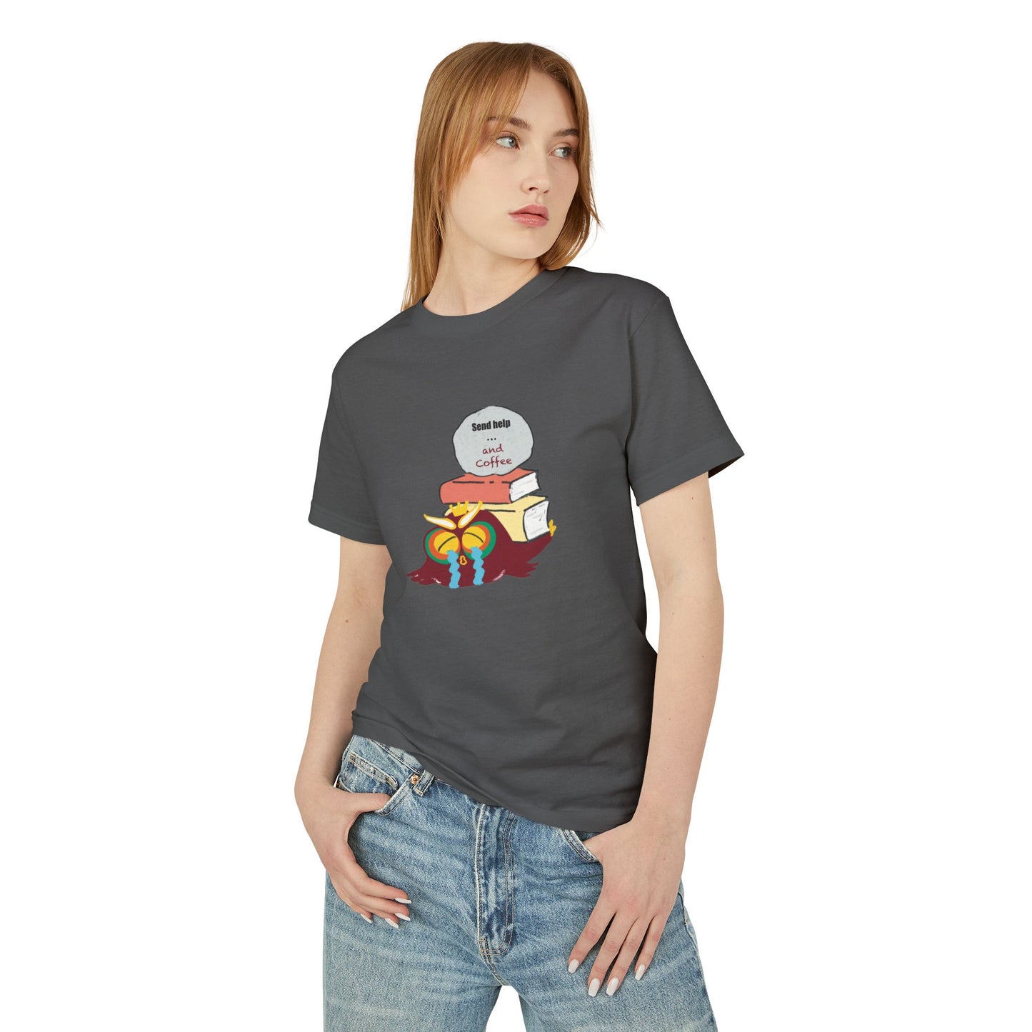 Cozy Reading Tee - Perfect for Book Lovers, Gift for Bibliophiles, Comfortable Cotton T-Shirt, Casual Lounge Wear, Ideal for Coffee Dates