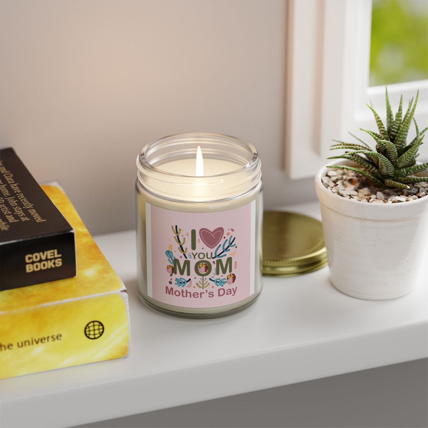 Scented Candle - I ❤️ Mom | Mother's Day Gift