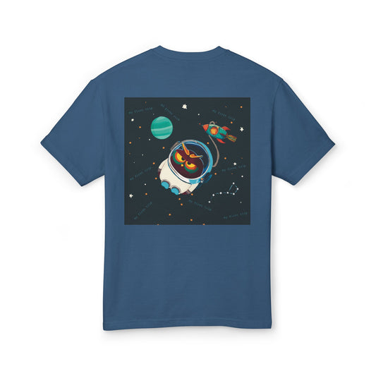 Cosmic Owl Tee - Unisex Tee, Space Themed Shirt, Gift for Owl Lovers, Trendy Graphic Tee, Cute Animal Apparel