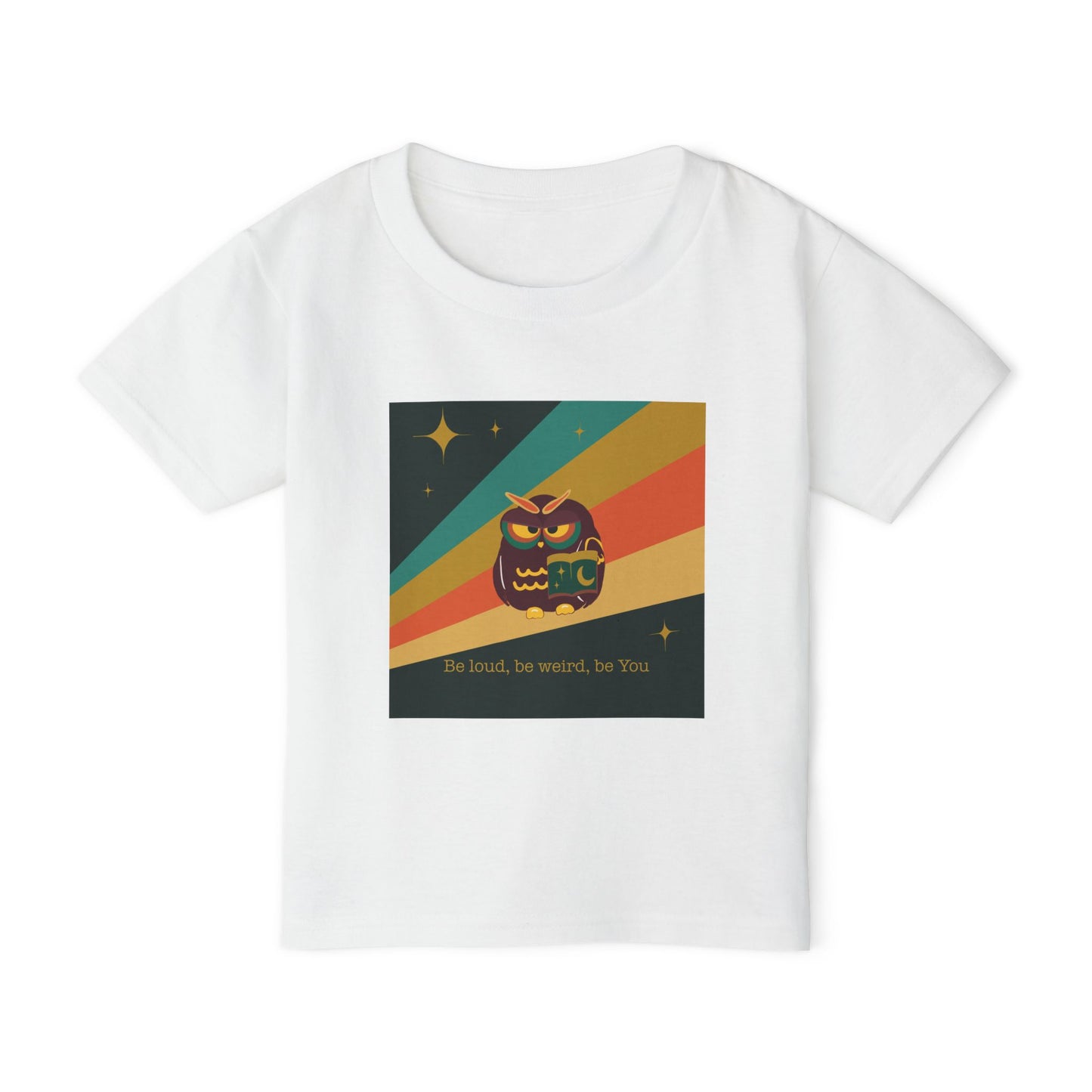 Be Loud, Be Weird Toddler T-Shirt - Fun & Playful Kids Tee