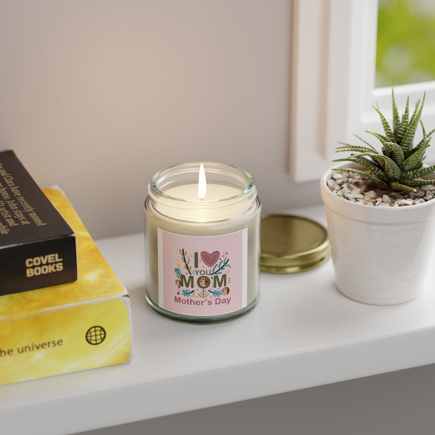 Scented Candle - I ❤️ Mom | Mother's Day Gift