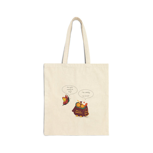 Whimsical Owl Cotton Canvas Tote Bag, Cute Owl Bag, Eco-Friendly Shopping Tote, Animal Lover Gift, Nature-Inspired Accessory, Fun [...]