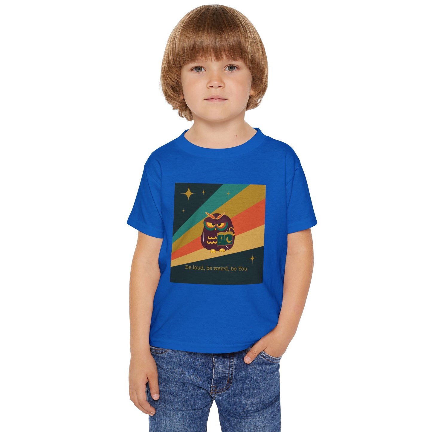 Be Loud, Be Weird Toddler T-Shirt - Fun & Playful Kids Tee