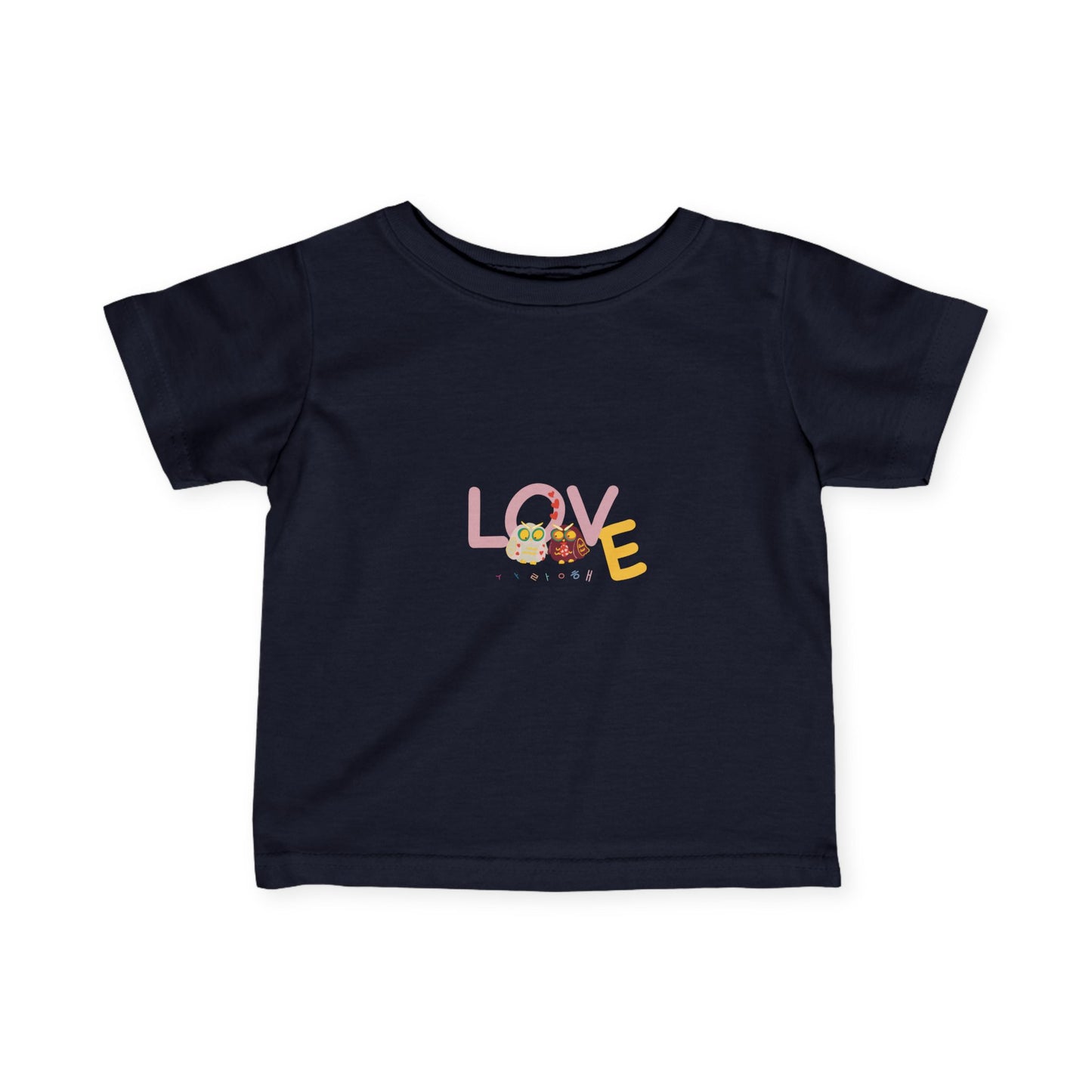 Cute Infant Love Tee - Soft Cotton Baby T-Shirt for Celebrating Family