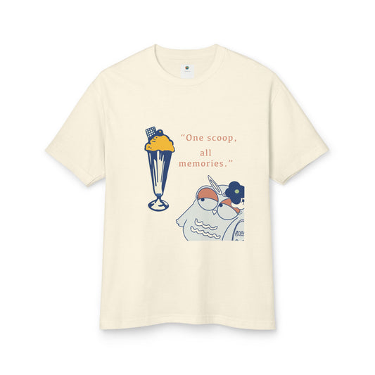Memory-Making Ice Cream Tee: Unisex Garment-Dyed Heavyweight Cotton Shirt, Summer Fashion, Gifts for Friends, Cute Casual Wear, Family [...]