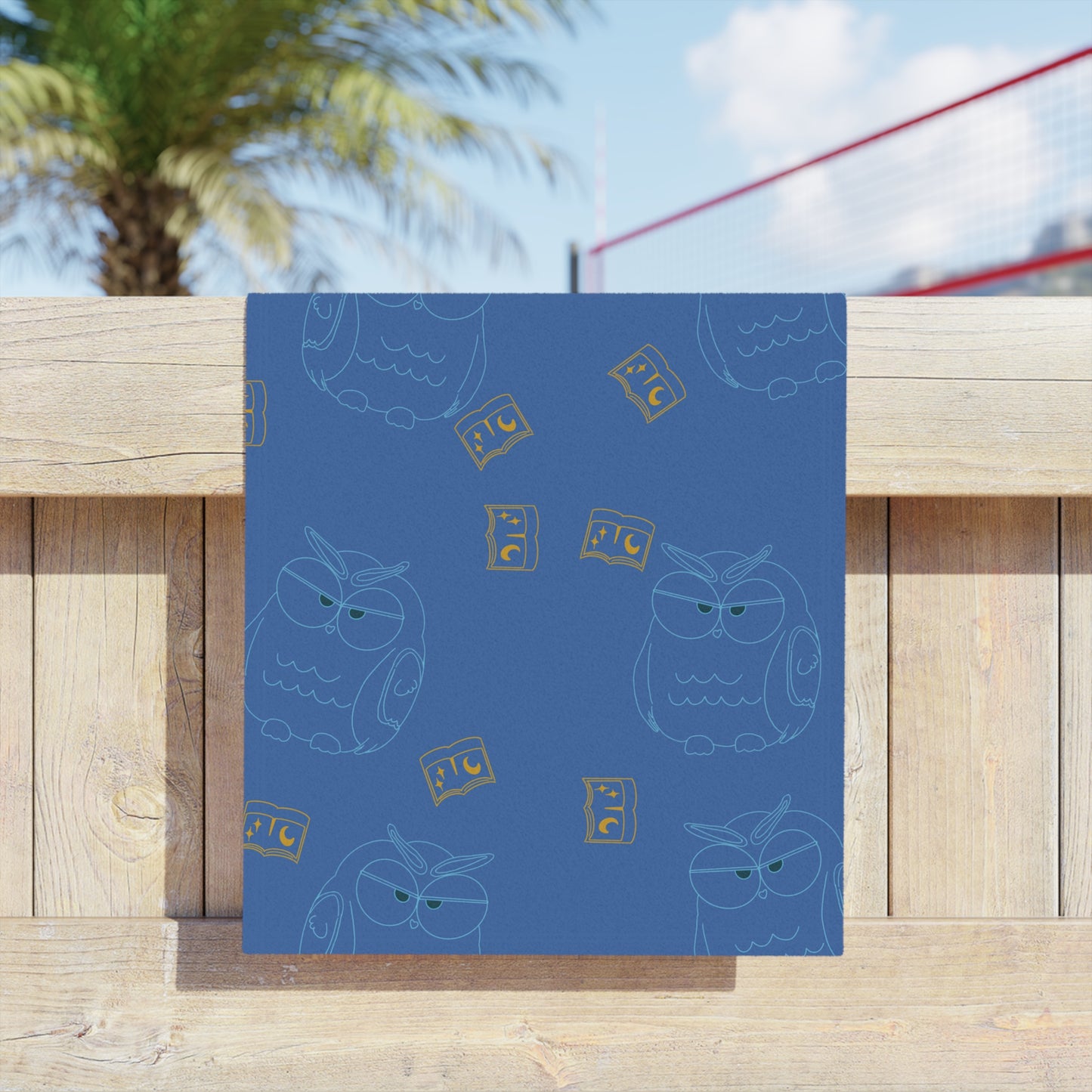 Owl Print Beach Towels, Fun Summer Towels, Kids Beach Gear, Poolside Essentials, Unique Gift for Beach Lovers