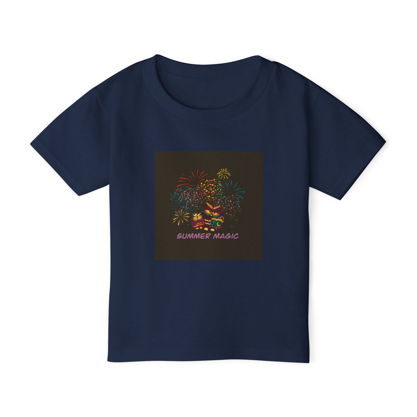 Summer Magic Toddler T-Shirt, Cute Summer Tee, Kids Fireworks Shirt, Children's Holiday Top, Fun Summer Apparel