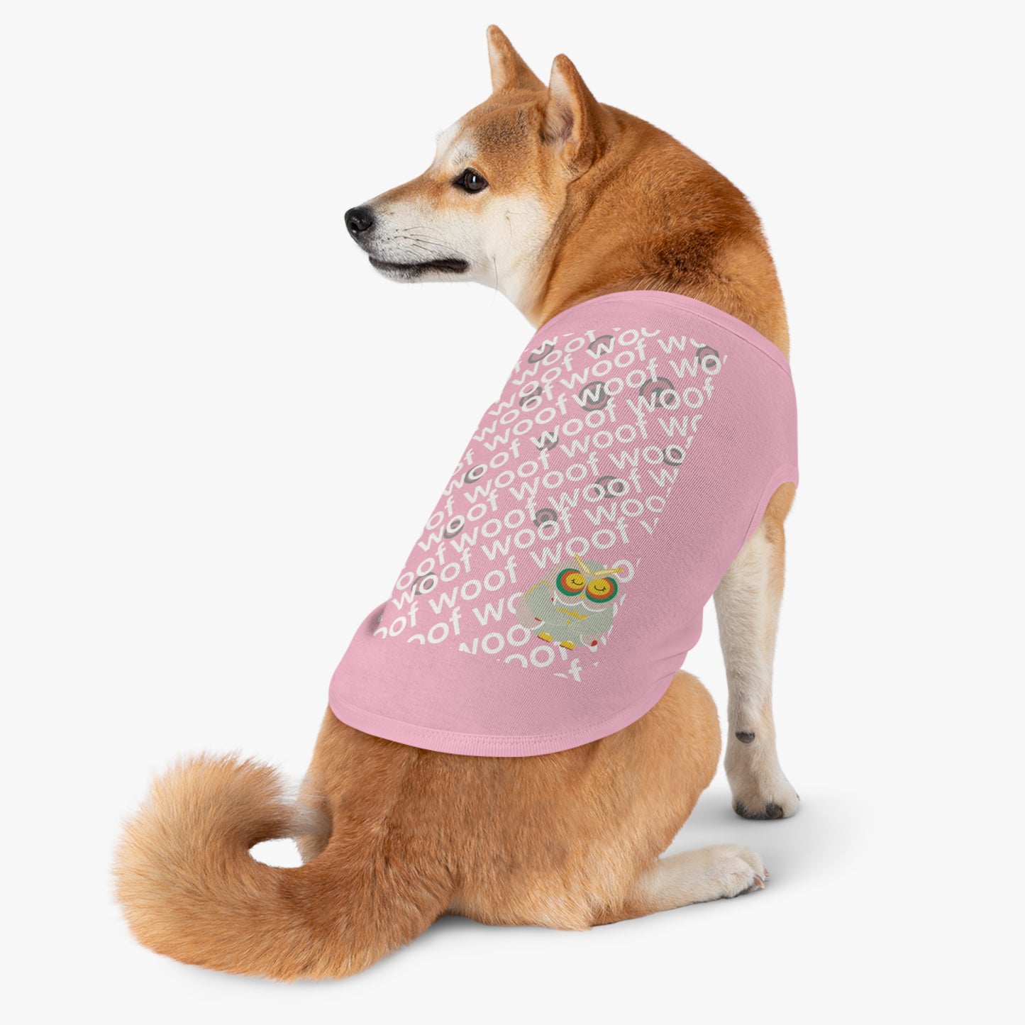 Woof Stylish Pet Tank Top | Cute Dog Apparel, Pet Clothing, Summer Dog Wear, Dog Lovers Gift, Funny Pet Tank