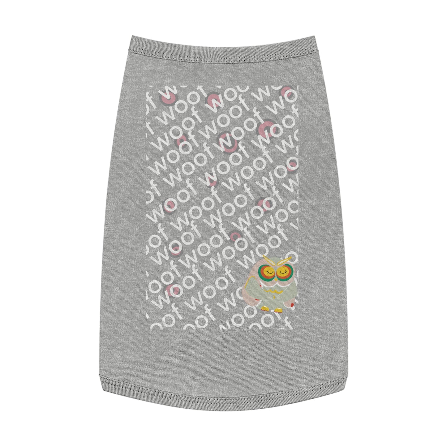 Woof Stylish Pet Tank Top | Cute Dog Apparel, Pet Clothing, Summer Dog Wear, Dog Lovers Gift, Funny Pet Tank