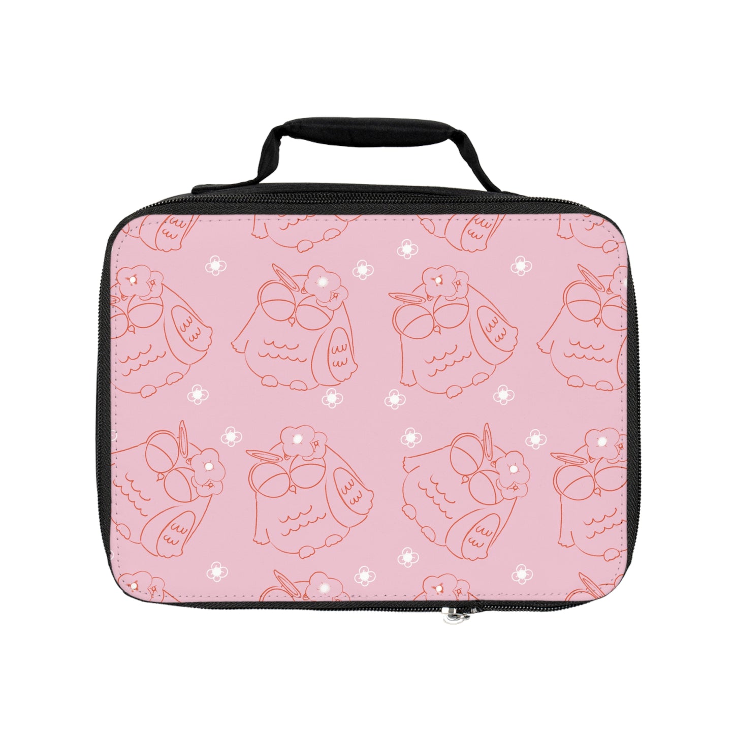 Cute Owl Lunch Bag, Personalized Lunch Tote, Kids' Snack Bag, Back to School Essentials, Eco-Friendly Lunch Box
