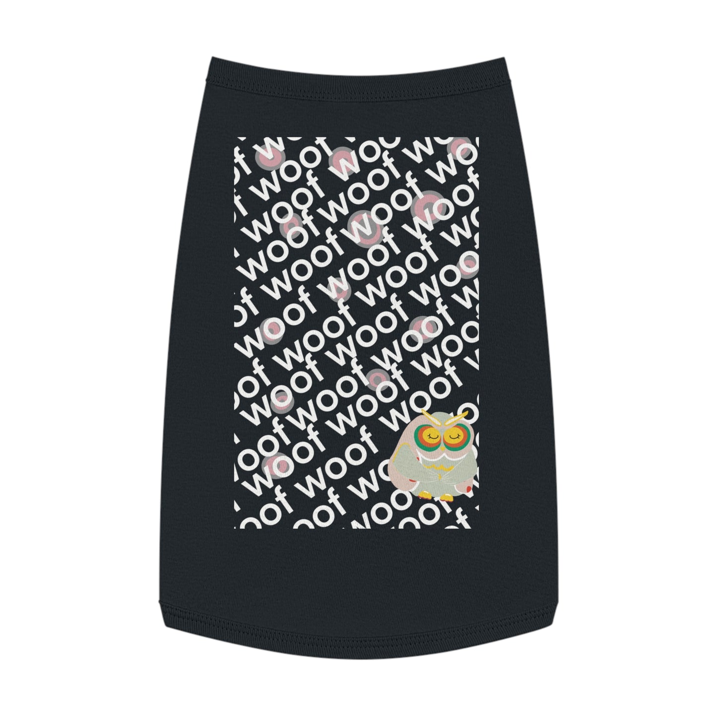 Woof Stylish Pet Tank Top | Cute Dog Apparel, Pet Clothing, Summer Dog Wear, Dog Lovers Gift, Funny Pet Tank