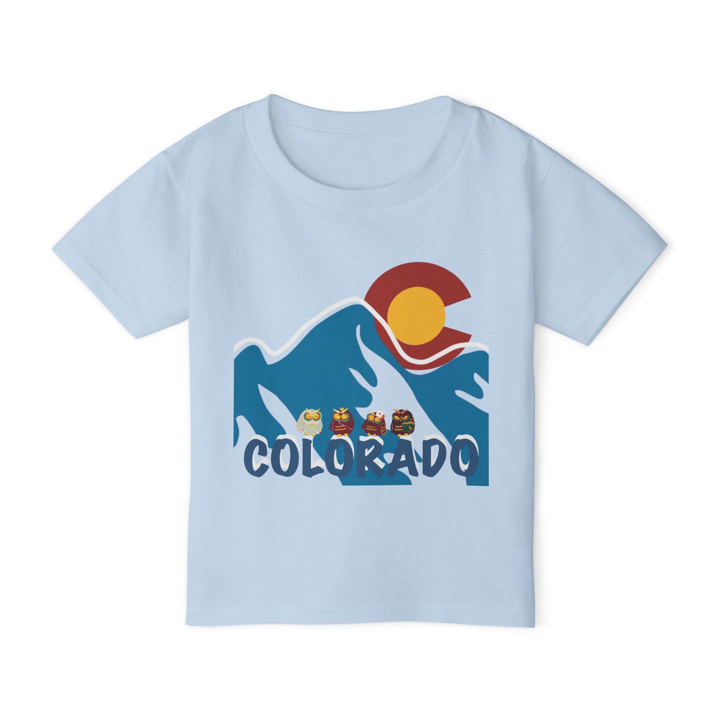 Colorado Mountains Toddler T-shirt, Kids Outdoor Adventure Tee, Childrens Clothing, Travel Gear for Kids, Colorado Souvenir, Birthday Gift