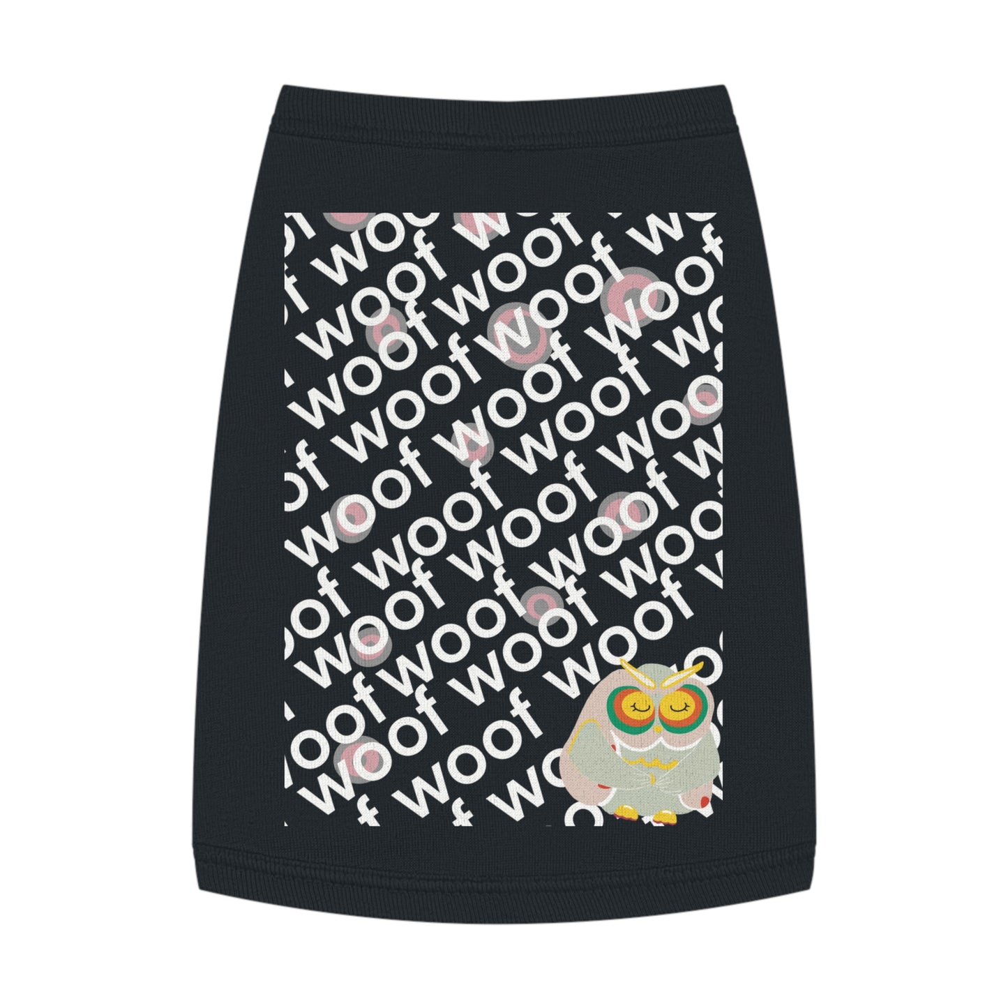 Woof Stylish Pet Tank Top | Cute Dog Apparel, Pet Clothing, Summer Dog Wear, Dog Lovers Gift, Funny Pet Tank