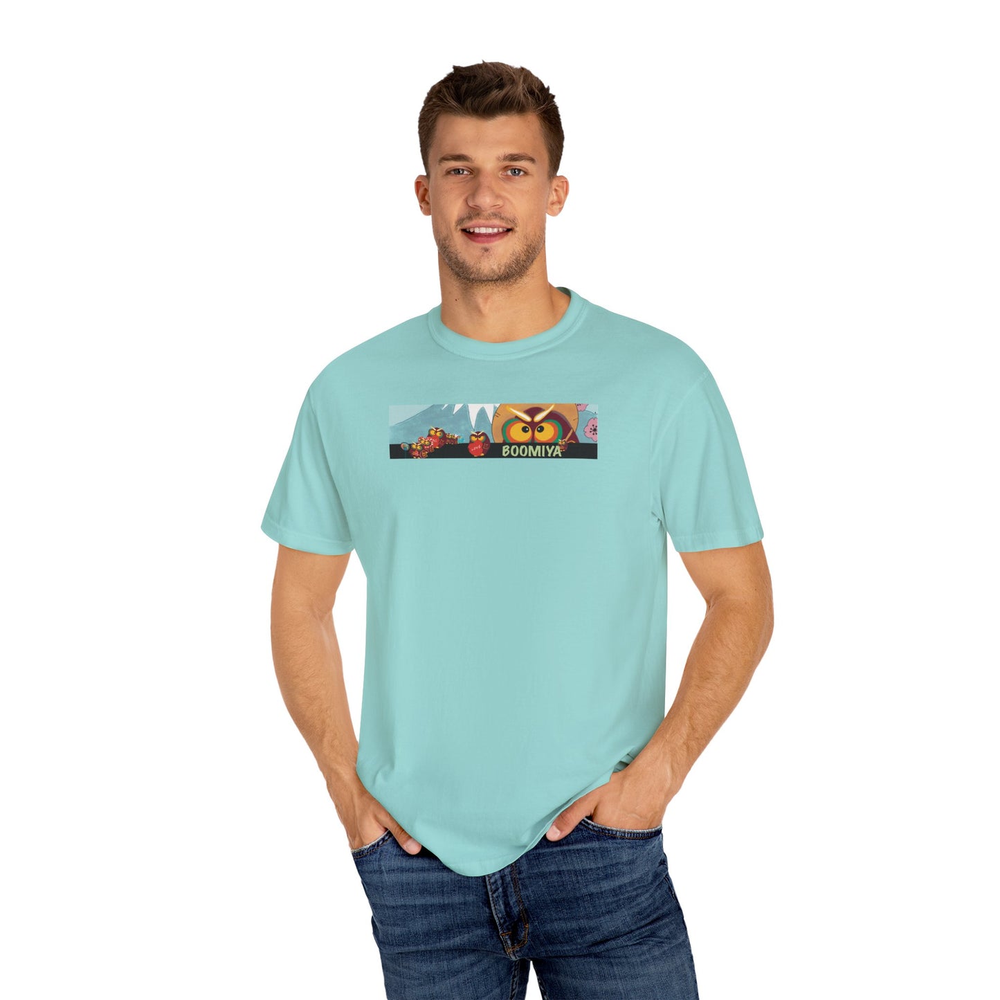 Boomiya Unisex Garment-Dyed T-shirt - Fun & Playful Graphic Tee
