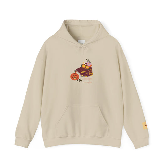 Cozy Halloween Cake Hoodie, Unisex Sweatshirt, Fall Fashion, Pumpkin Spice, Cute Autumn Apparel, Seasonal Gift