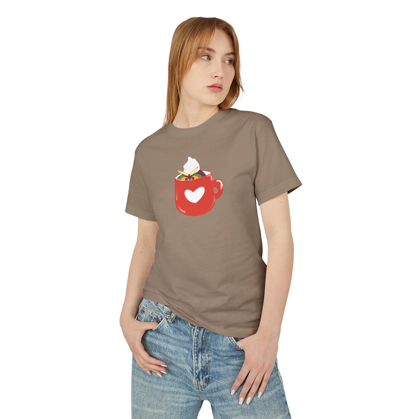 Cute Mug Graphic Unisex Tee – Perfect Gift for Coffee Lovers