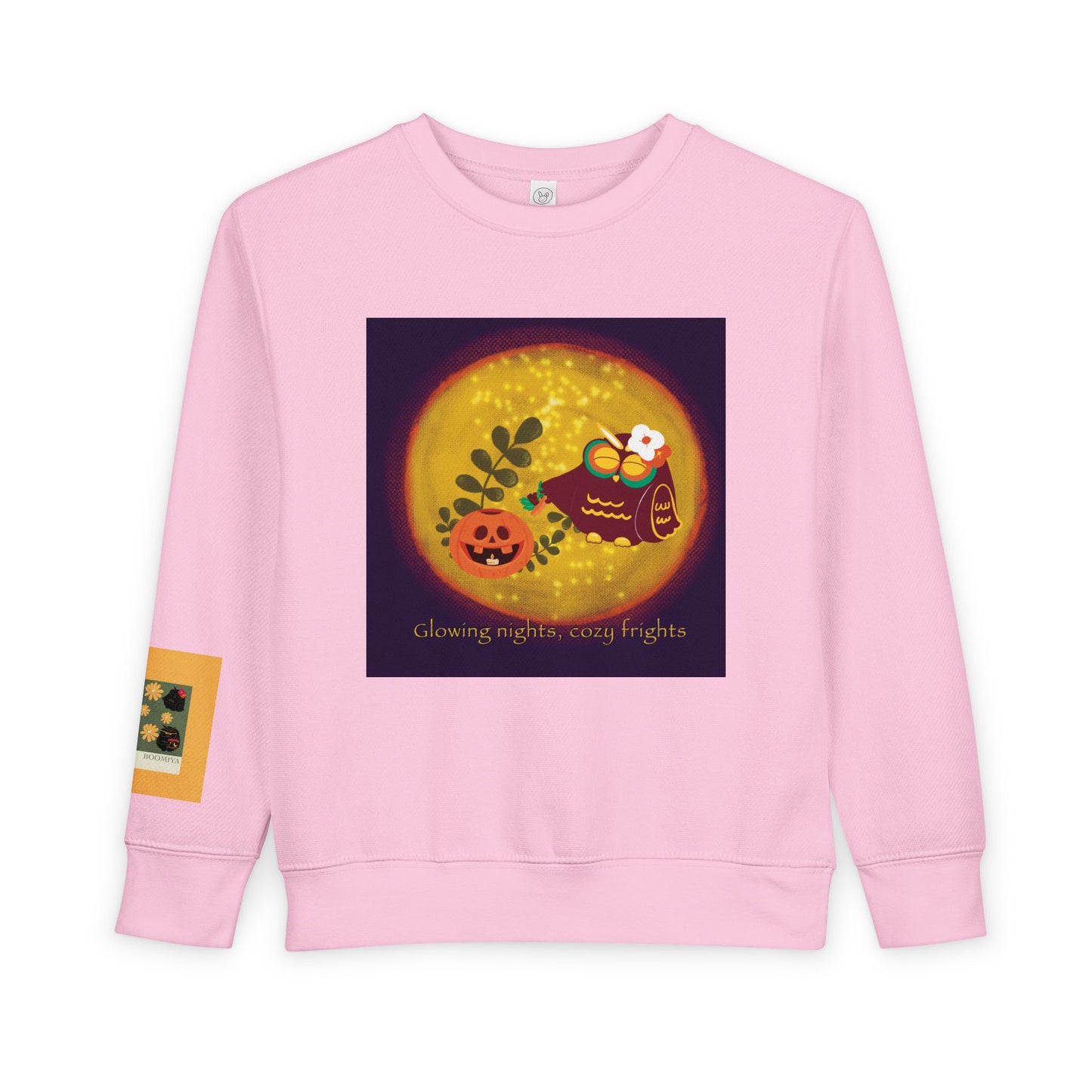 Cozy Halloween Toddler Sweatshirt, Adorable Kids Fall Fashion, Pumpkin Design, Perfect for Autumn Celebrations, Cute Gift Idea
