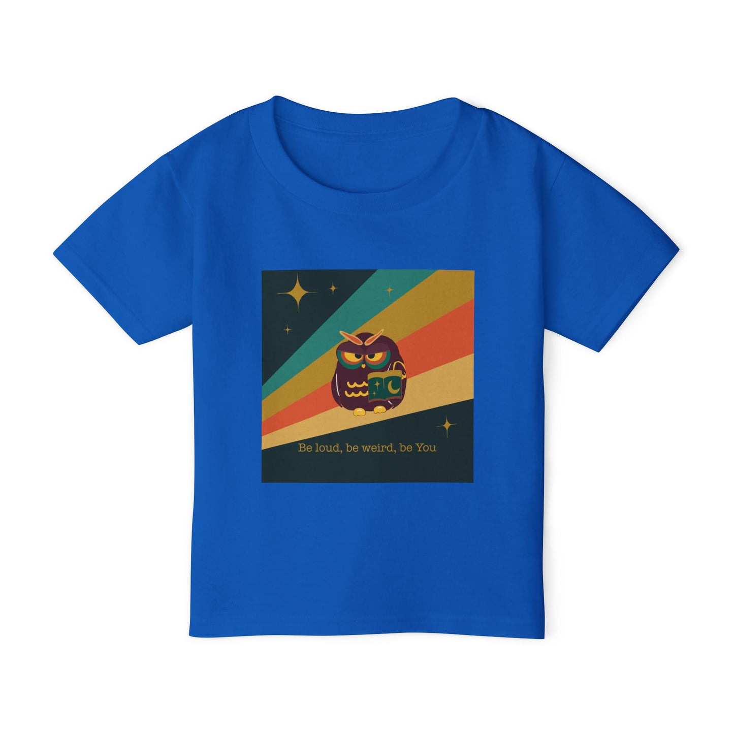 Be Loud, Be Weird Toddler T-Shirt - Fun & Playful Kids Tee