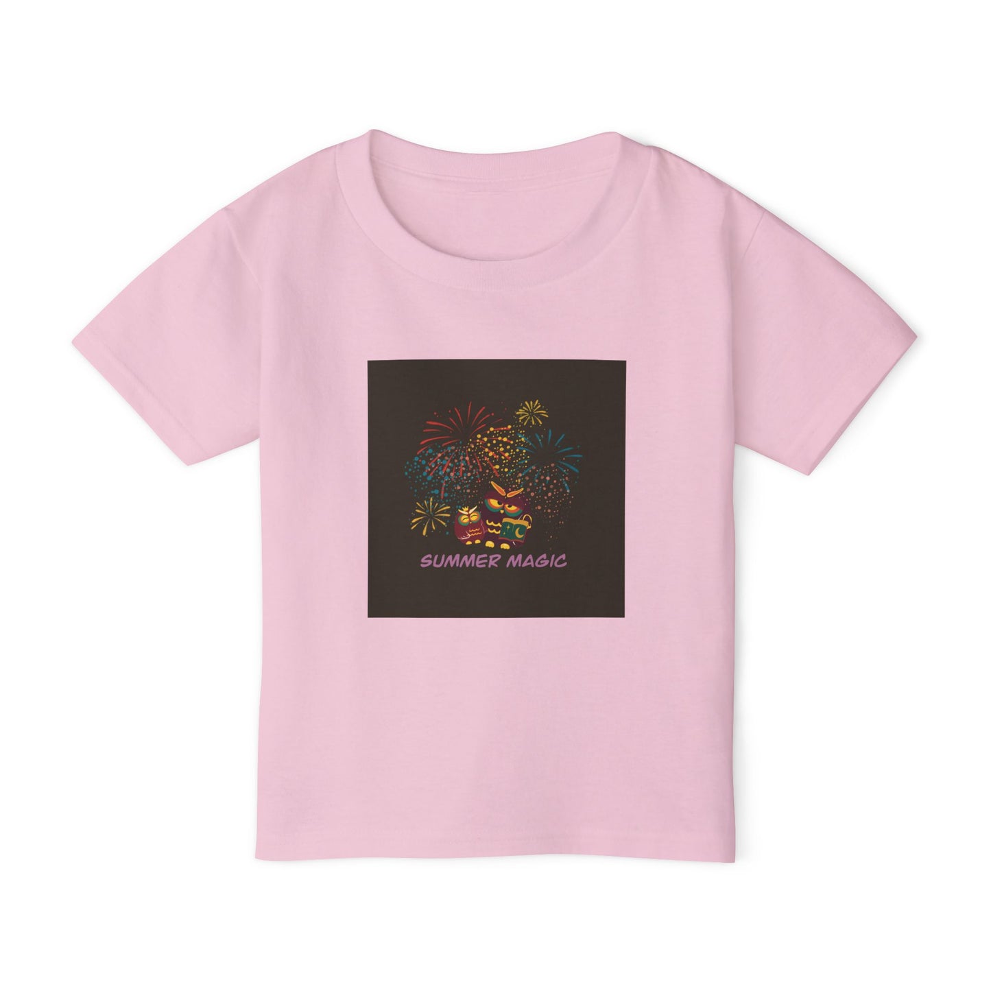 Summer Magic Toddler T-Shirt, Cute Summer Tee, Kids Fireworks Shirt, Children's Holiday Top, Fun Summer Apparel