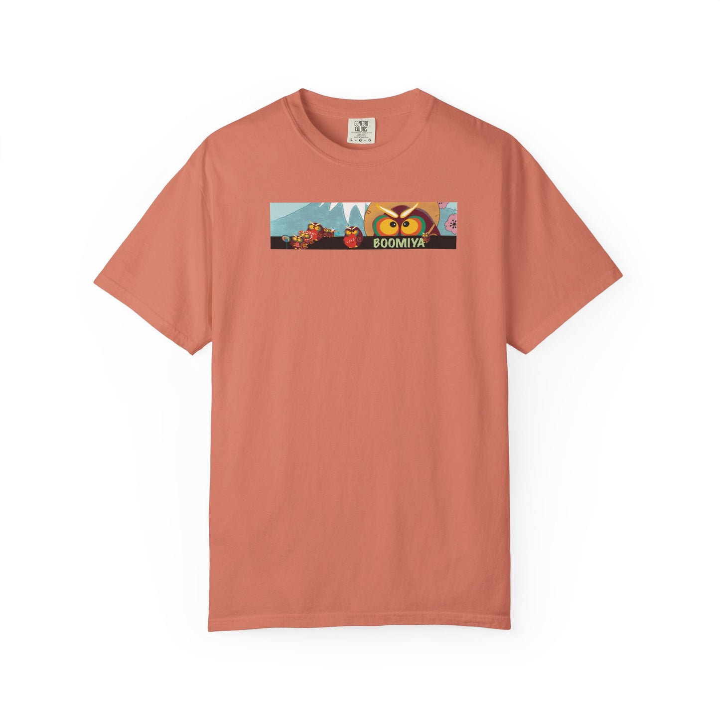 Boomiya Unisex Garment-Dyed T-shirt - Fun & Playful Graphic Tee