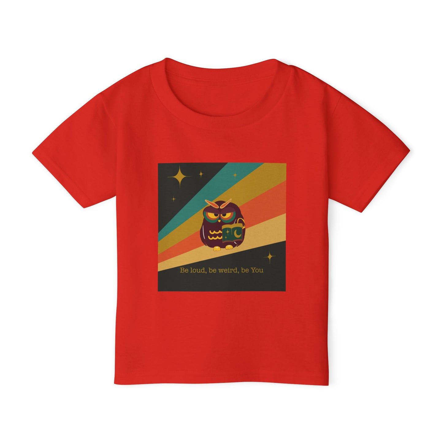 Be Loud, Be Weird Toddler T-Shirt - Fun & Playful Kids Tee
