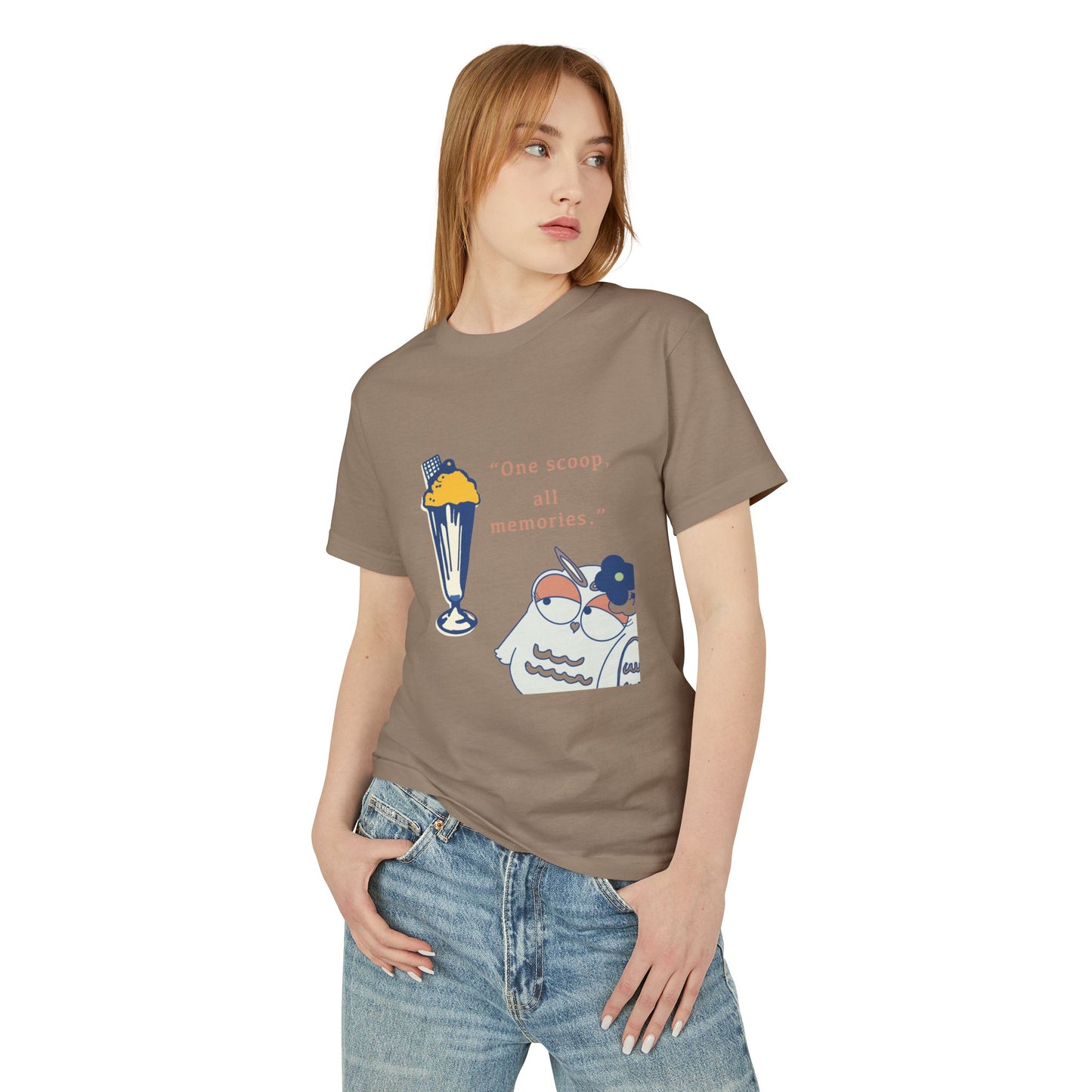 Memory-Making Ice Cream Tee: Unisex Garment-Dyed Heavyweight Cotton Shirt, Summer Fashion, Gifts for Friends, Cute Casual Wear, Family [...]