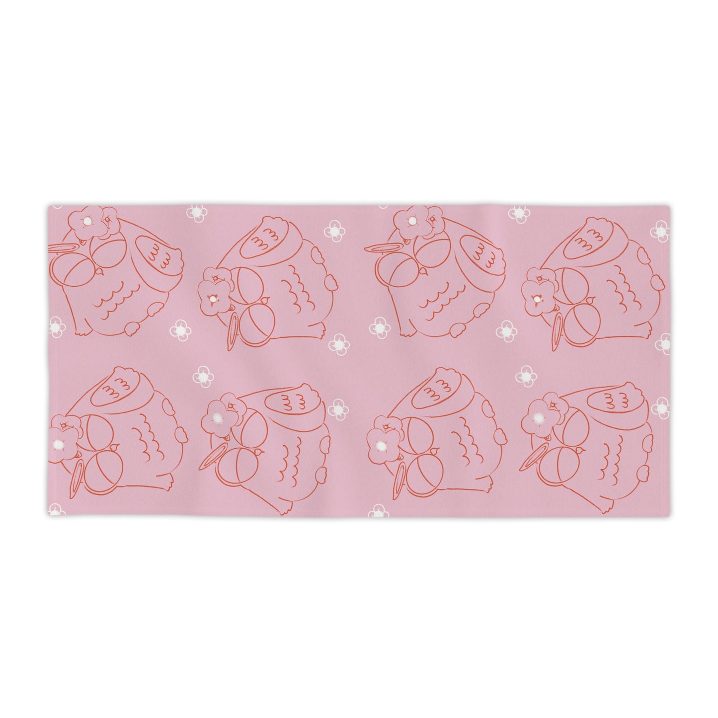 Cute Owl Beach Towels - Summer Vibes, Perfect for Pool Parties, Gifts for Nature Lovers, Beach Days, Travel Essentials, Outdoor Fun