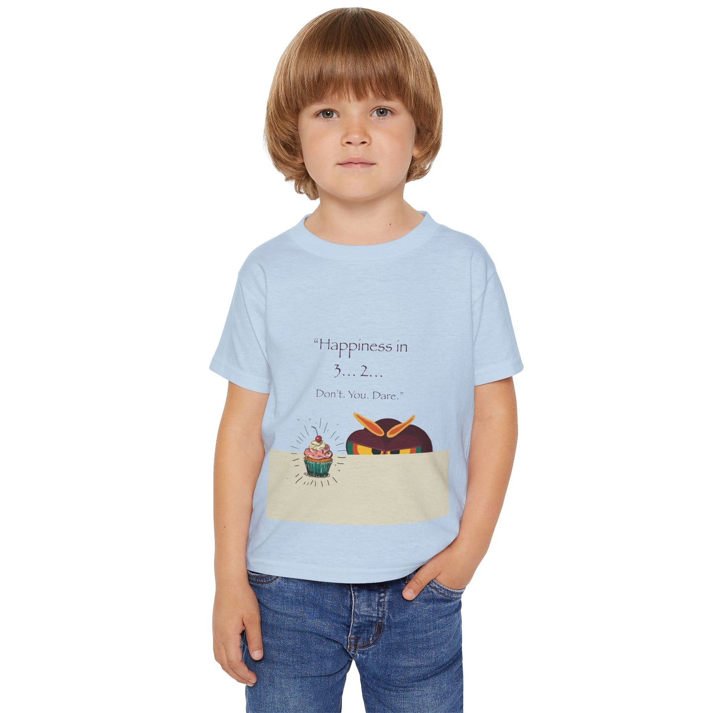 Cute Toddler T-shirt with 'Happiness in 1, 2, Can't You See?' Design, Kids' Birthday Gift, Fun Playtime Tee, Adorable Cotton Shirt, [...]