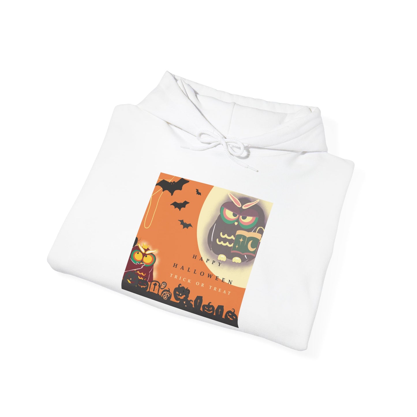 Halloween Graphic Hoodie, Unisex Sweatshirt, Cozy Casual Sweatshirt, Spooky Season Apparel, Fall Fashion