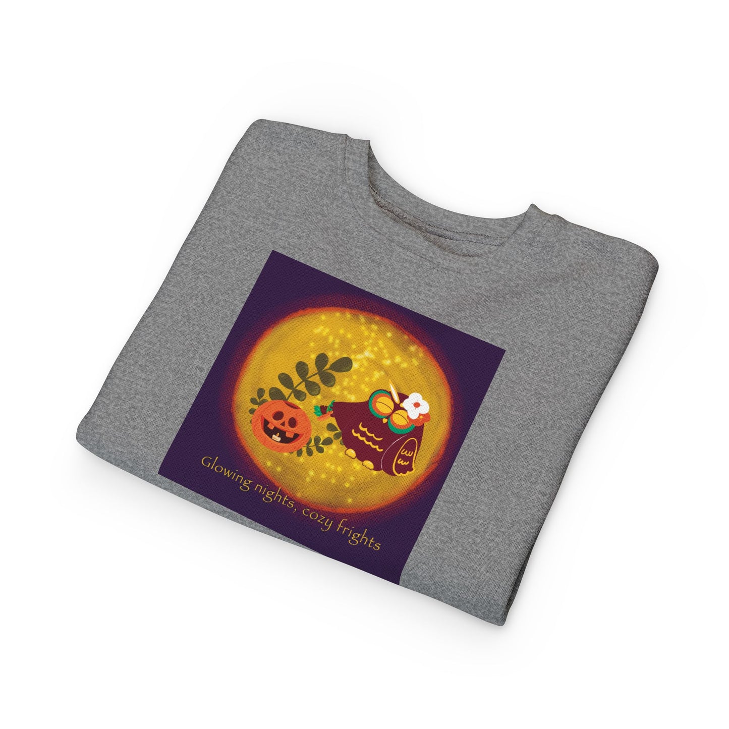 Cozy Halloween Toddler Sweatshirt, Adorable Kids Fall Fashion, Pumpkin Design, Perfect for Autumn Celebrations, Cute Gift Idea