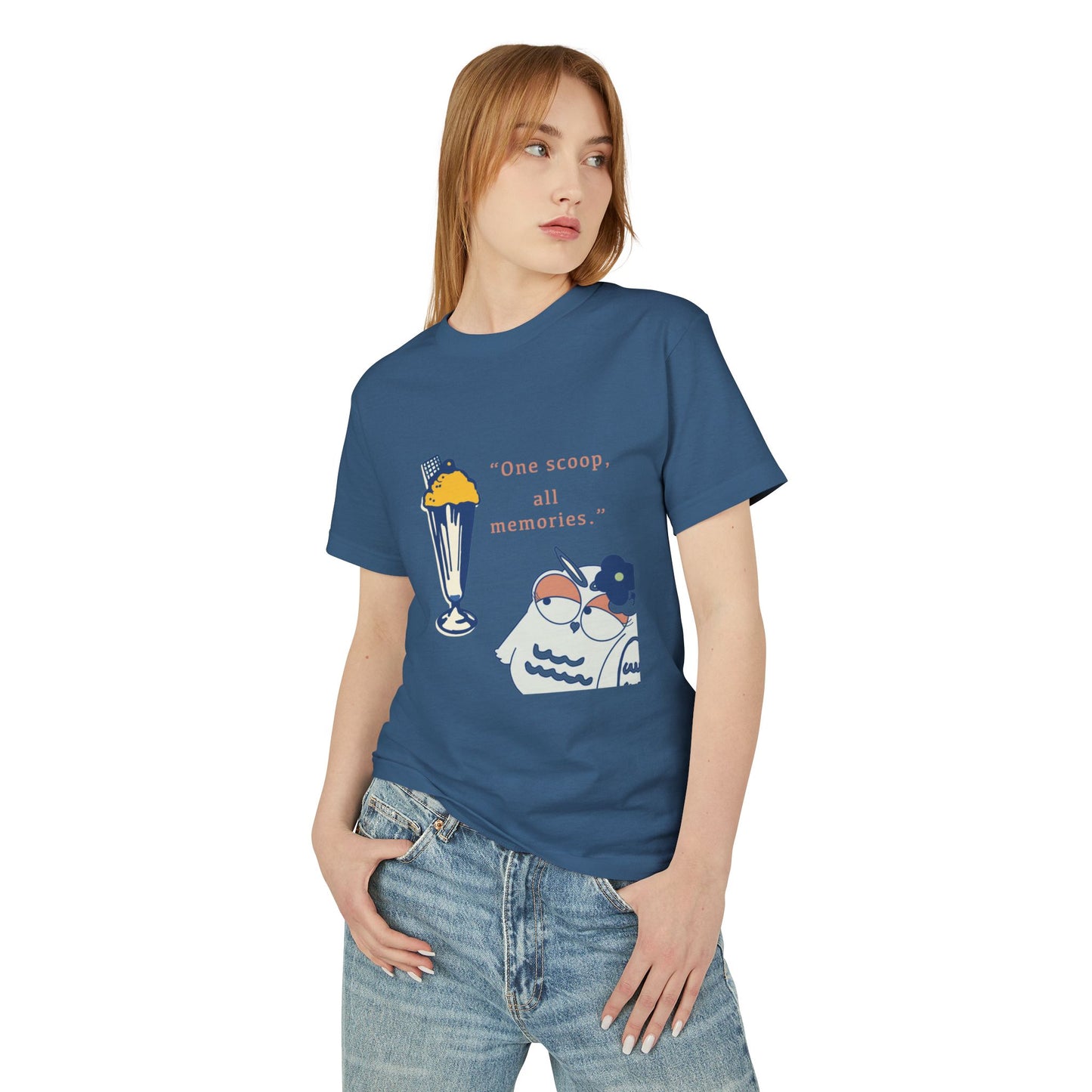 Memory-Making Ice Cream Tee: Unisex Garment-Dyed Heavyweight Cotton Shirt, Summer Fashion, Gifts for Friends, Cute Casual Wear, Family [...]