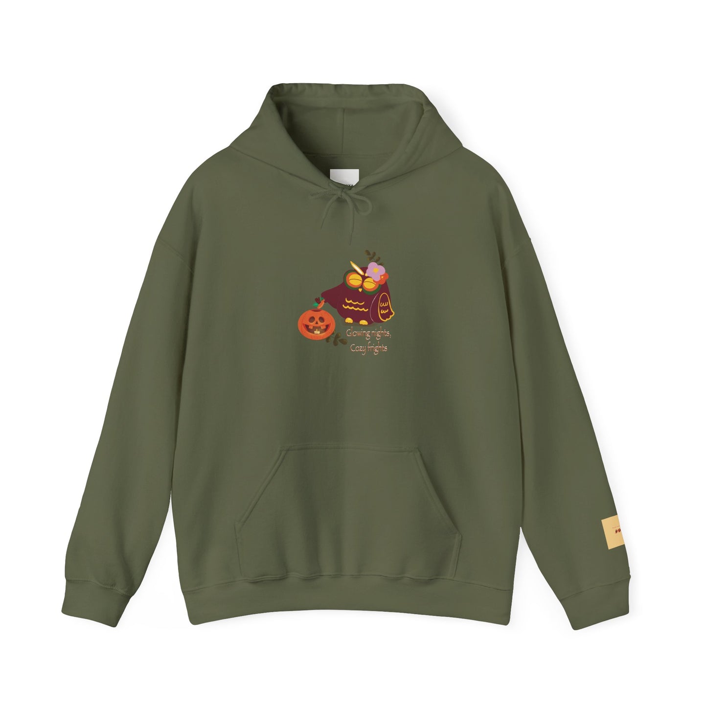 Cozy Halloween Cake Hoodie, Unisex Sweatshirt, Fall Fashion, Pumpkin Spice, Cute Autumn Apparel, Seasonal Gift
