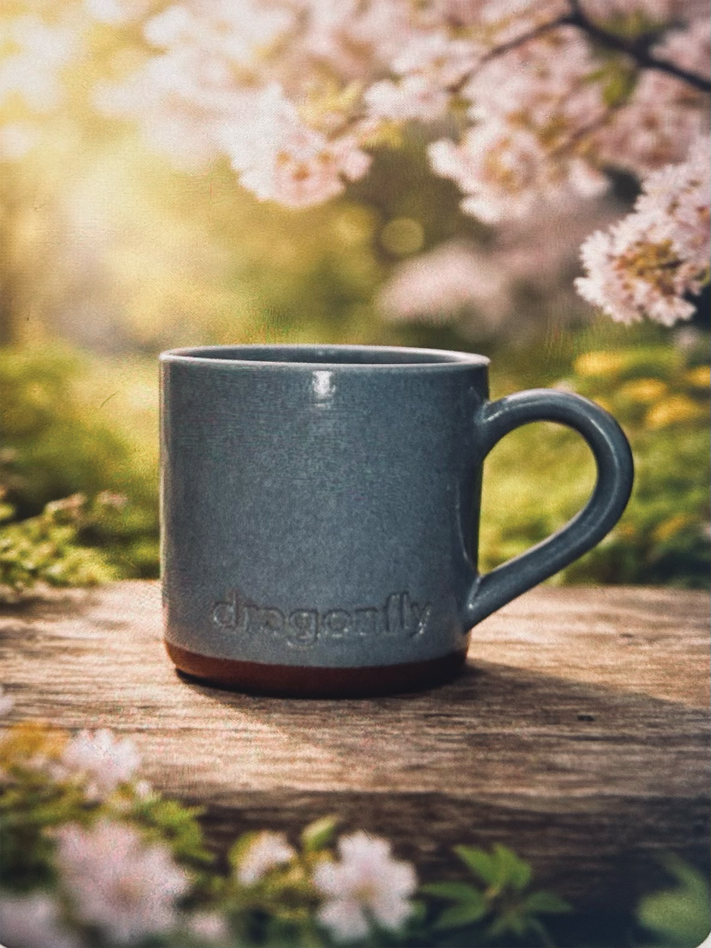 Dragonfly Mug- Handmade Ceramic Mug