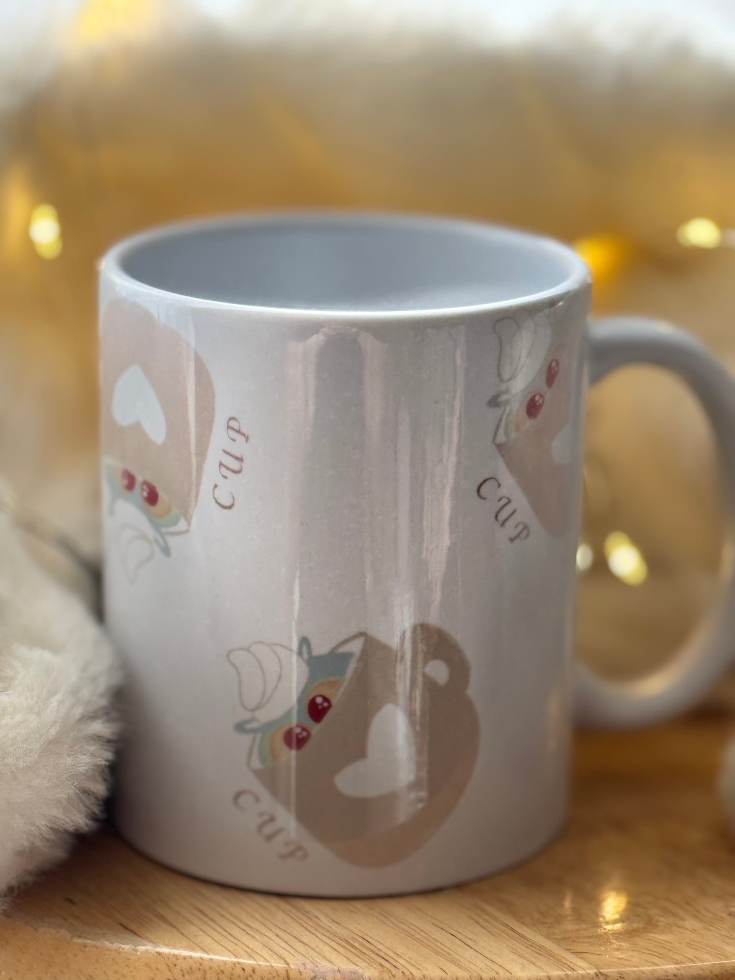 ☕ Cup-Boo Cozy Mug – Start Your Day with a Cuddle! 🧸✨