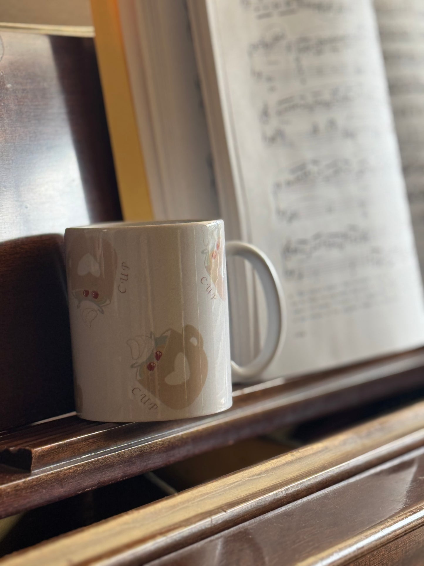 ☕ Cup-Boo Cozy Mug – Start Your Day with a Cuddle! 🧸✨