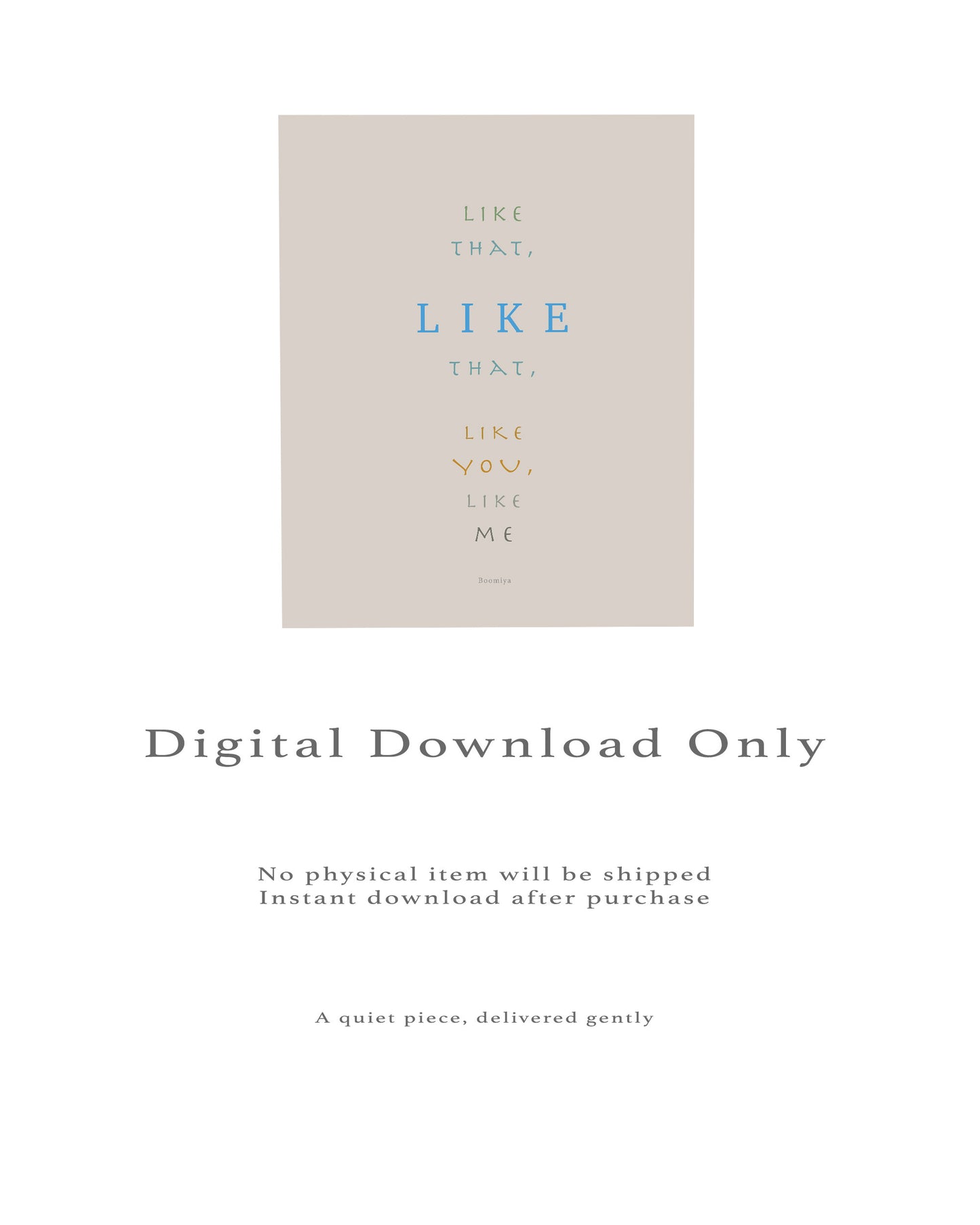 Series 2 | Like That, Like That