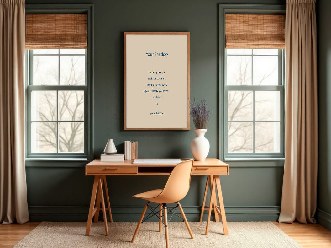 Your Shadow | Series 3 | Minimal Poetry Poster | Digital Download