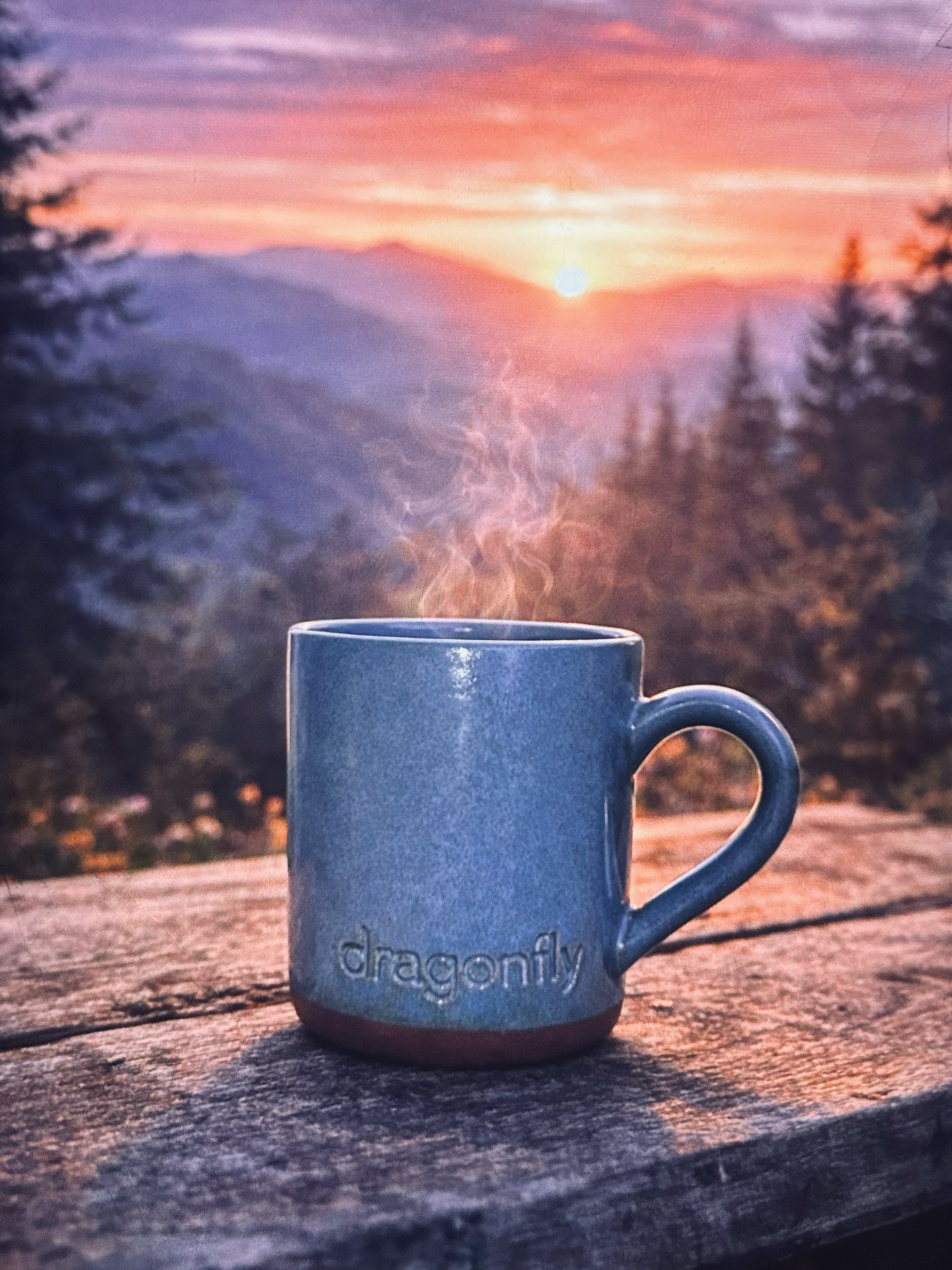 Dragonfly Mug- Handmade Ceramic Mug
